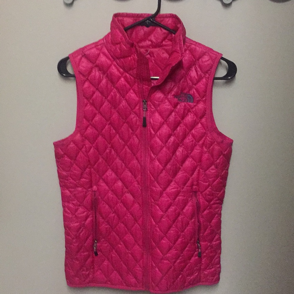 Hot Pink Quilted Vest!
